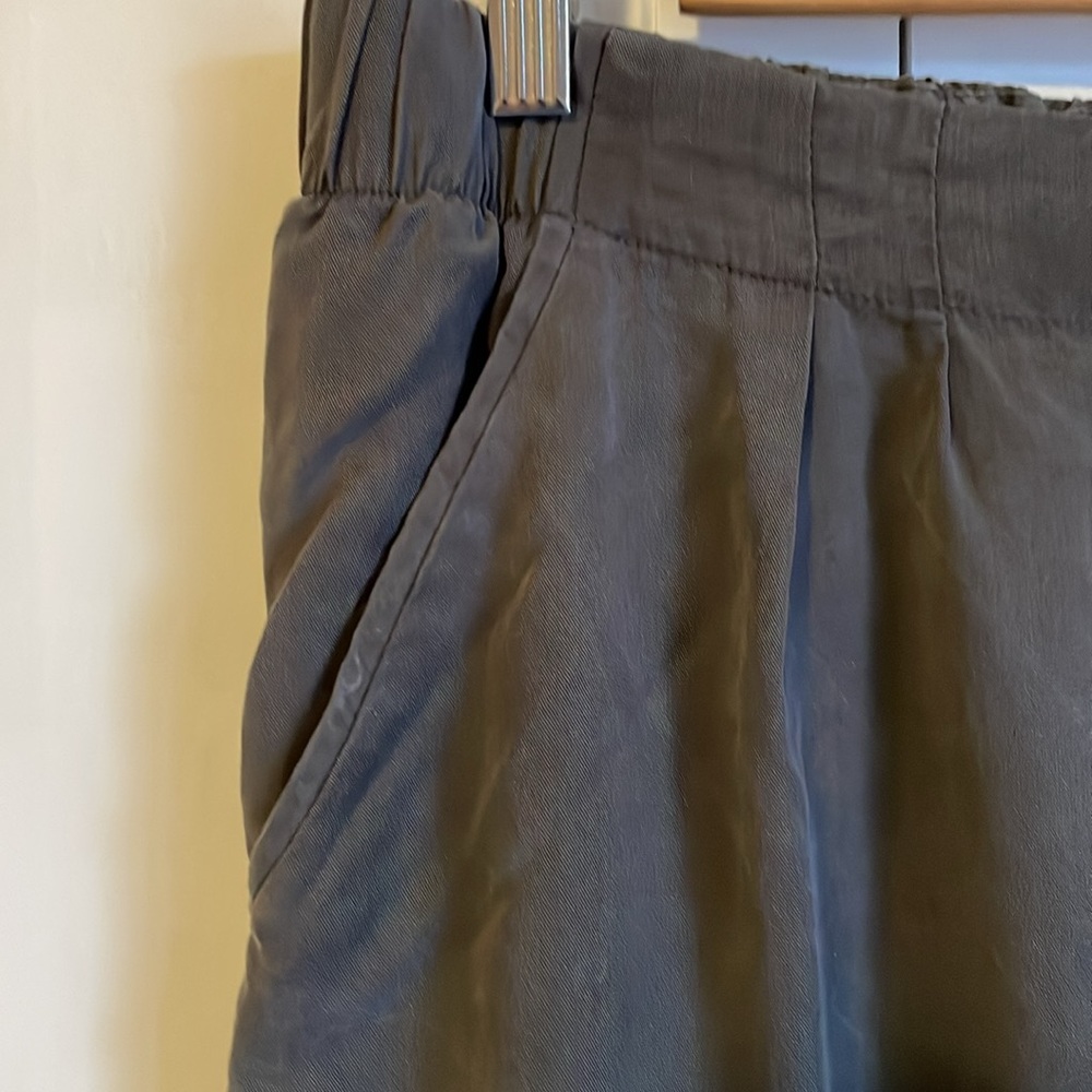 Philosophy pull on wide leg pants large